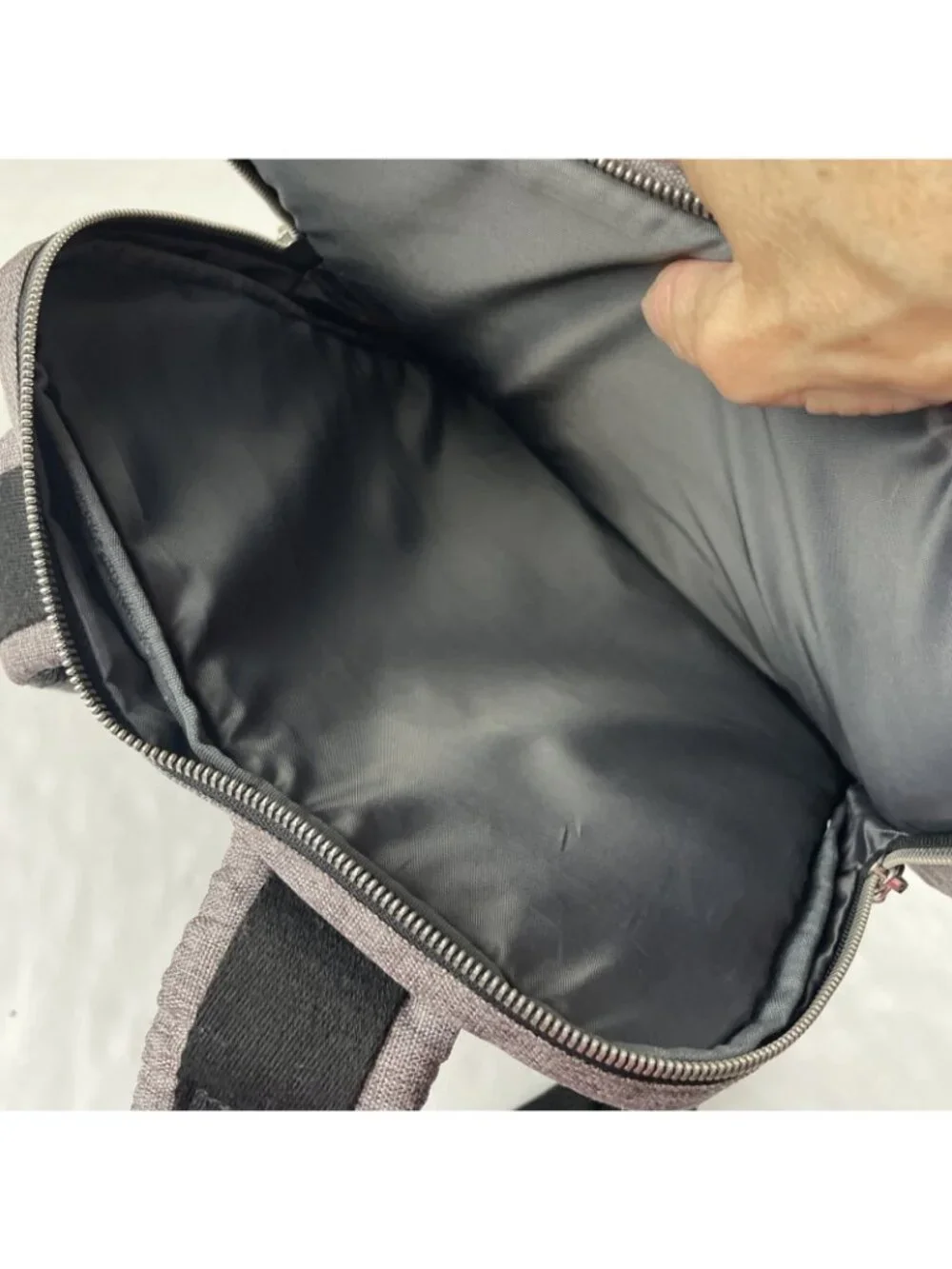 NORDACE Siena Smart Backpack USB Charging Port Laptop Travel Carry On Gray